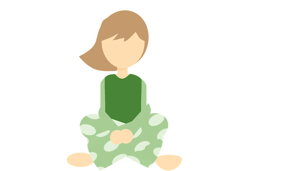 lady in pajama clip art