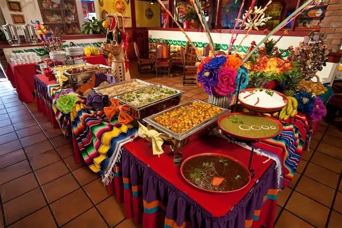 mexican fiesta buffet