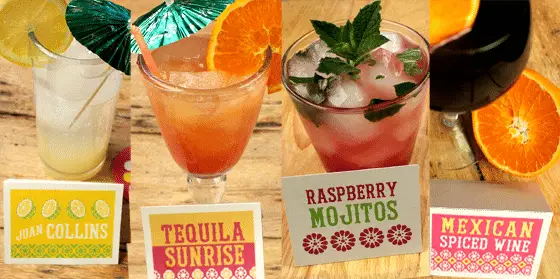 mexican themed-party drinks