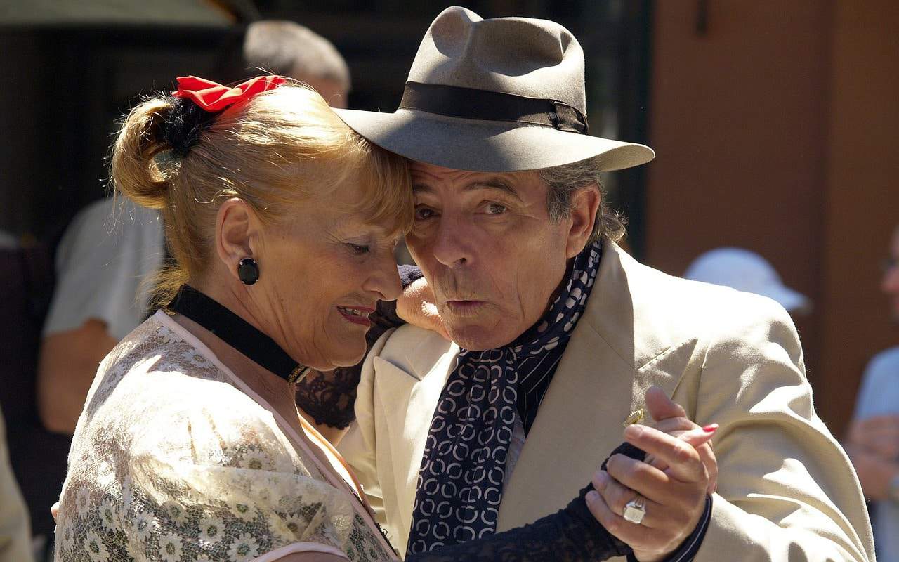 couple on their 60th birthday party celebration