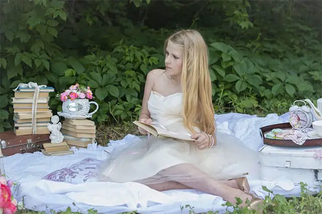 Girl in picnic