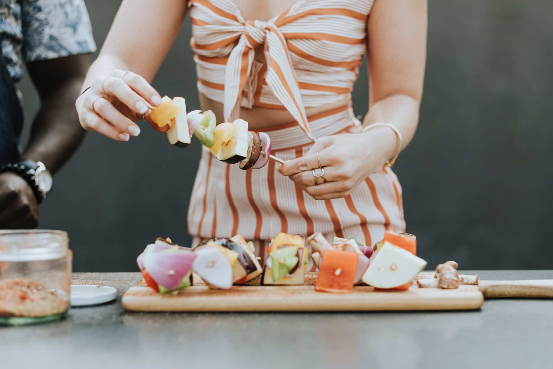 preparing food