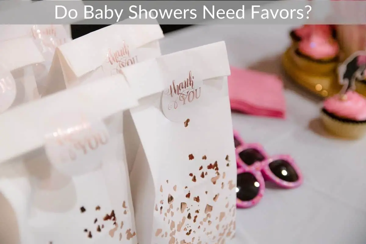 Do Baby Showers Need Favors?